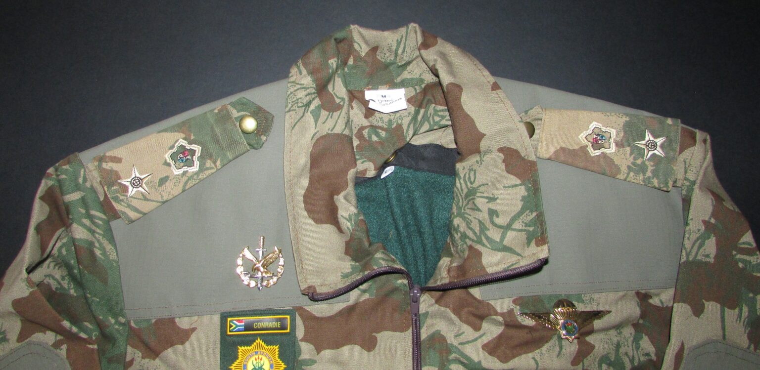 Complete South African Special Task Force Jump Jacket with Insignia ...